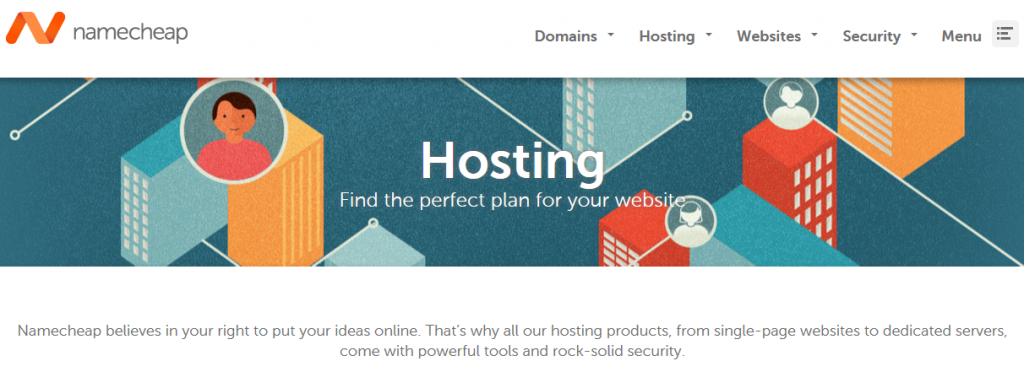 Dịch vụ hosting của Namecheap