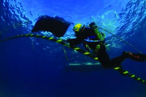 Sửa chữa cáp quang biển