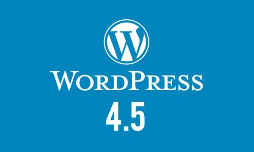 WordPress 4.5 