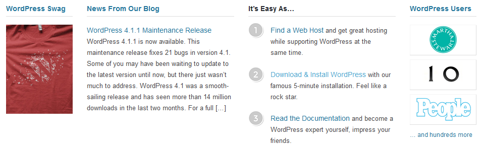 3 bước cài đặt WordPress