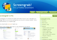 Chụp toàn bộ website với Screengrab