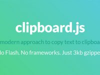 Sao chép văn bản với Clipboard.js