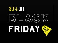 Giảm giá 30% nhân dịp Black Friday 2016